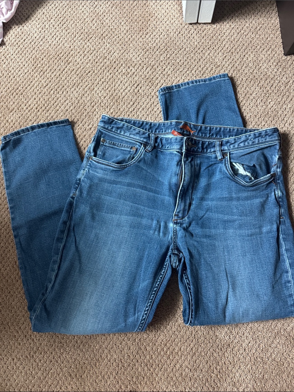 Tommy Bahama Straight Leg Blue Denim Jeans